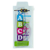 Набір лінійок 15см ZiBi 5684 ABCD (4пр.), /ZB.5684/