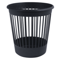 Корзина для паперів пласт. АРНІКА 82061, 10л чорна /82061/