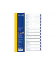 Розділювачі А4, кольор.12шт. ECONOMIX 30808 (25) /Е30808/