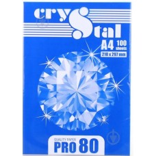 Папір 80г/м, А4, Crystal Pro 80, 100арк (клас С) (25)