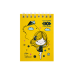 Блокнот ZiBi KIDS Line А7 на гориз. спір. 40арк. PATRIOT LOVE UKRAINE/CUTE LLAMA 12101 (20) /ZB.12101/