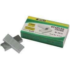 Скоба №24/6, 4OFFICE 4-319 (1000шт.) (10) /4-319/