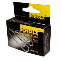 Скріпки 28мм SOZ 4702 з загибом 100шт. (10) /4702SCH/