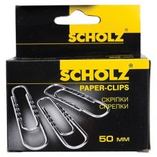 Скріпки 50мм SOZ 4703 100шт. рельєфні (10) /4703/