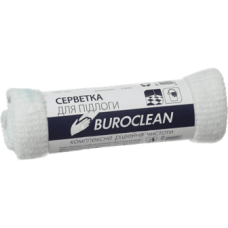 Ганчірка д/підлоги BUROCLEAN 50х70см, біла 10200151-09 (60) /10200151-09/