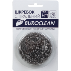 Шкребок сталевий 1шт. BUROCLEAN, спіральний 10200400