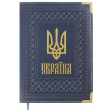 Щоденник датований 2026 BUROMAX А5 STATUT 2176-02 синій /BM.2176-02/