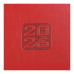 Щоденник датований 2026 BUROMAX А5 BRAVO 2112-05 червоний /BM.2112-05/