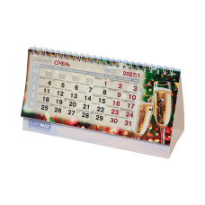 Календар-трикутник на пружині BUROMAX 2102 ROMANTIC, 210х100мм 2027р. (40) /BM.2102/
