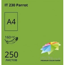 Папір кольоровий 160г/м, А4 інт.зелен 100арк. SPECTRA 230 /16.4322/