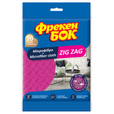 Серветка д/прибирання Фрекен БОК мікрофібра, універсальна Zig Zag