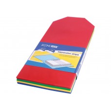 Розділювачі 24х10,5см ECONOMIX 30810 (100шт.) пластик асорті /E30810/