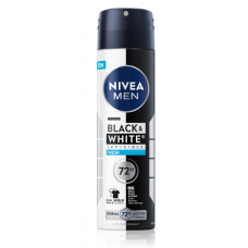 Дезодорант NIVEA 150мл спрей чол. Невидимий д/чорного та білого. Fresh