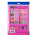 Папір кольоровий 80г/м, А4 5кол./4шт./20арк. BUROMAX 2721520-99, NEON, /BM.2721520-99/