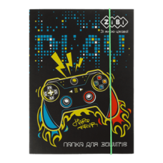 Папка для зошитів ZiBi KIDS Line В5 14965 FOOTBALL картон. на гумках /ZB.14965/