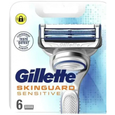 Леза запас. Gillette Skinguard Sens 4шт.