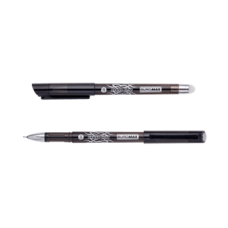 Ручка гелева BUROMAX 8300-02 0,5мм "пиши-стирай" Erase Slim чорна (12), /BM.8300-02/