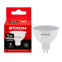 Лампа ETRON світлодіодна 1-ELP-062 MR16 5W 4200 GU5.3