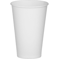 Стакан одноразовий паперовий 340мл (50/1750) Buroclean білі /1080023/
