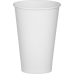Стакан одноразовий паперовий 340мл (50/1750) Buroclean білі /1080023/