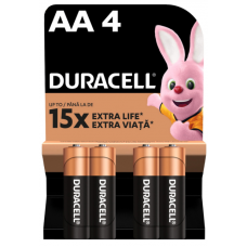 Батарейка DURACELL АА LR6/MN1500 Simply 4шт/упак. (ціна за уп.)