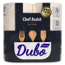 Рушники паперові ДИВО Chef Assist Premio 2шт. 120арк. 3-шар. (20)