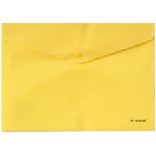 Папка на кнопці А4 NORMA 5017-03 непрозора жовта (12) /5017-03/
