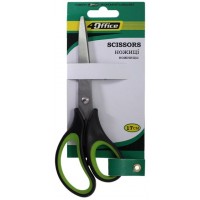 Ножиці 4OFFICE 4-367  17см з гумовими вставками (12) /4-367/