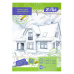 Папір для креслення А3 160г/м  8арк. ZiBi KIDS Line 1410, /ZB.1410/