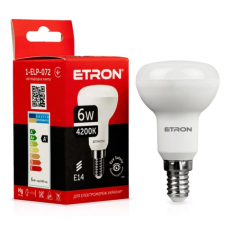 Лампа ETRON світлодіодна 1-ELP-072 R50 E14 6W 4200K
