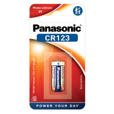 Батарейка PANASONIC CR123/3V 1bl