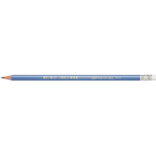 Олівець графітовий BIC Evolution Triangle HB, пластиковий трикутний, з гумкою (12) /bc964849/