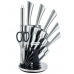 Набір ножів RS RAINSTAHL RS-8006-09 9пр. нерж.стал.+акрил.підставка
