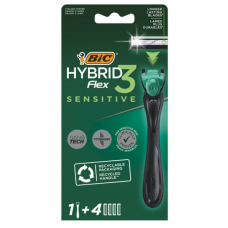 Бритва BIC  Гибрид 3 Flex Сен Сис бл.4