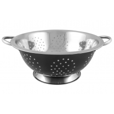 Дуршлаг KingHoff KH-1283 28см з ручками, нерж.стал.