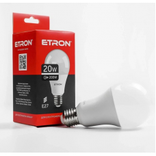 Лампа ETRON світлодіодна 1-ELP-002 A70 E27 20W 4200K (груша)