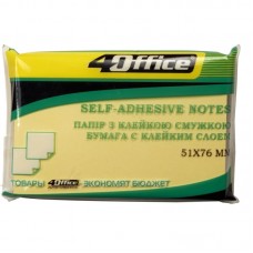 Стікери 4OFFICE 51*76 100арк 4-421 асорті (18) /4-421/