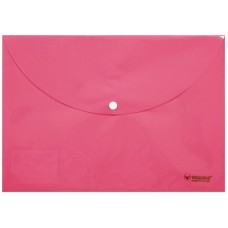 Папка на кнопці А4 NORMA 5102-01 Pastel рожева (12) /5102-01/