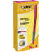 Маркер текст. BIC Grip рожевий (12) /bc811934/