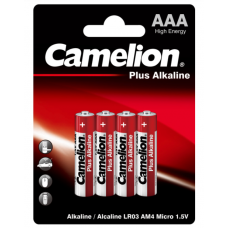 Батарейка CAMELION AAA LR03 Plus Alkaline  4шт/упак. (ціна за уп)