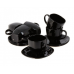 Сервіз Luminarc чайний 220мл 12пр. Carine Black P4672
