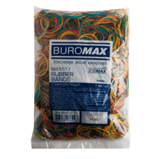 Гумки для грошей 1000г BUROMAX JOBMAX 5517 кольорові (10) /BM.5517/