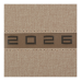 Щоденник датований 2026 BUROMAX А5 NAVIGATOR 2124-18 світло-коричневий /BM.2124-18/