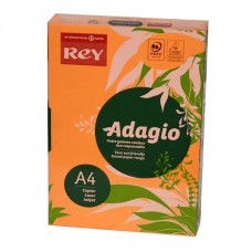 Папір кольоровий 80г/м, А4 неон помаранчевий 500арк. REY Adagio 12 /16.7367/