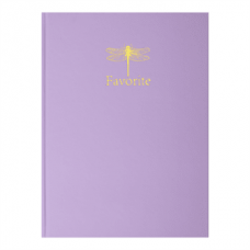 Книга канц. тв.пал. А4  96арк # офс. BUROMAX 2400-426 FAVOURITE PASTEL, бузкова (8) /BM.2400-426/