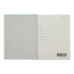 Блокнот BUROMAX А5 тв. пал. 96арк. FAVOURITE PASTEL 2410-414 блакитний (10) /BM.2410-414/