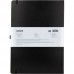 Блокнот AXENT А4 100арк. Partner Grand 8203-01-A чорний (клітинка) /8203-01-A/
