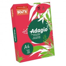 Папір кольоровий 80г/м, А4 інт.червоний 500арк. REY Adagio 22 /16.7356/