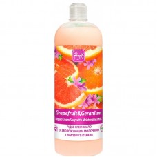 Мило рідке Bioton Cosmetics 1000мл Грейпфрут і герань (крем)