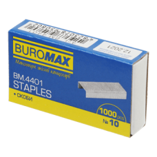 Скоба №10, BUROMAX JOBMAX 4401(1000 шт.) (10/1000), /BM.4401/